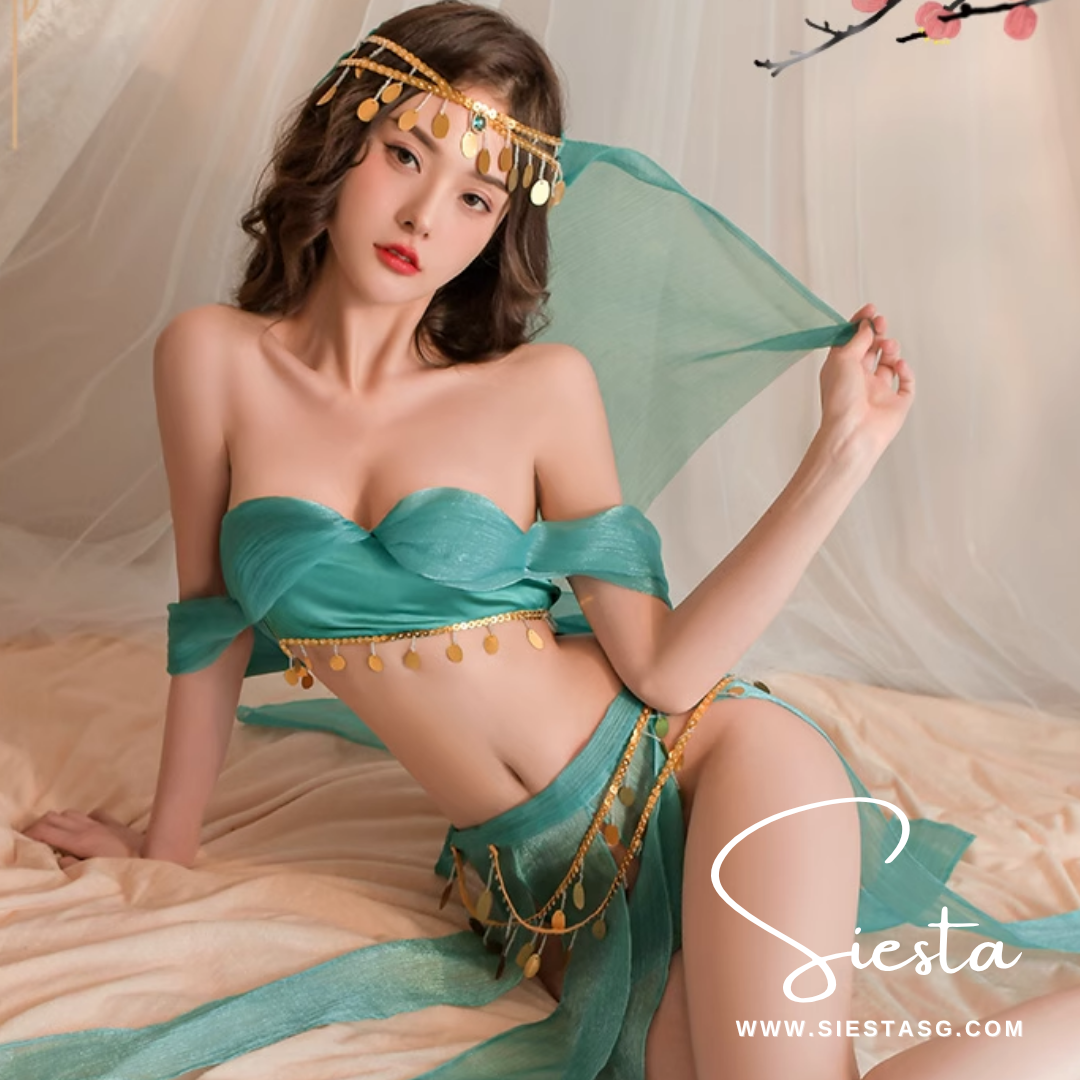 F114 Arabian Nights Desert Princess Fantasy Costume