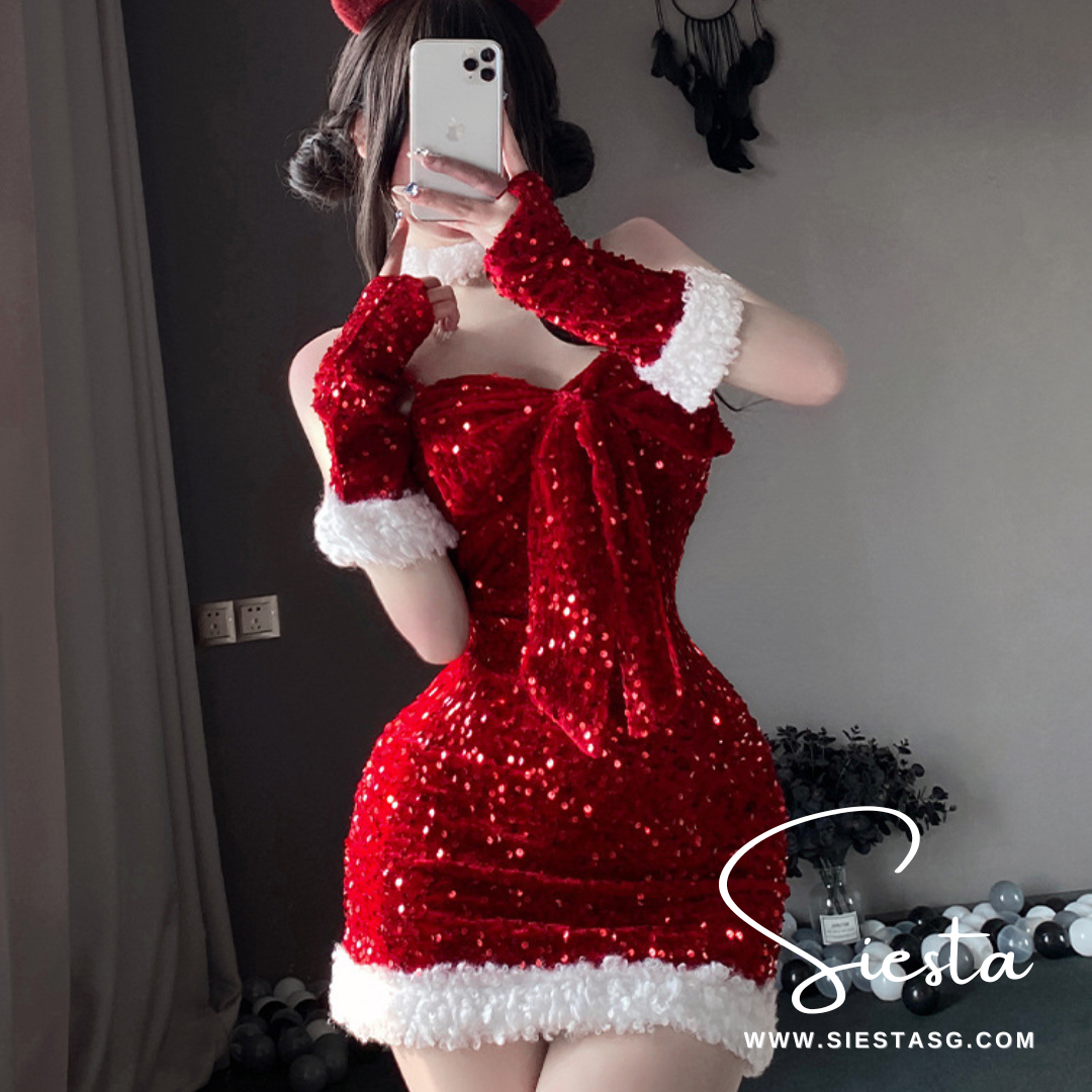 Siesta X023 Sparkling Mini Party Dress