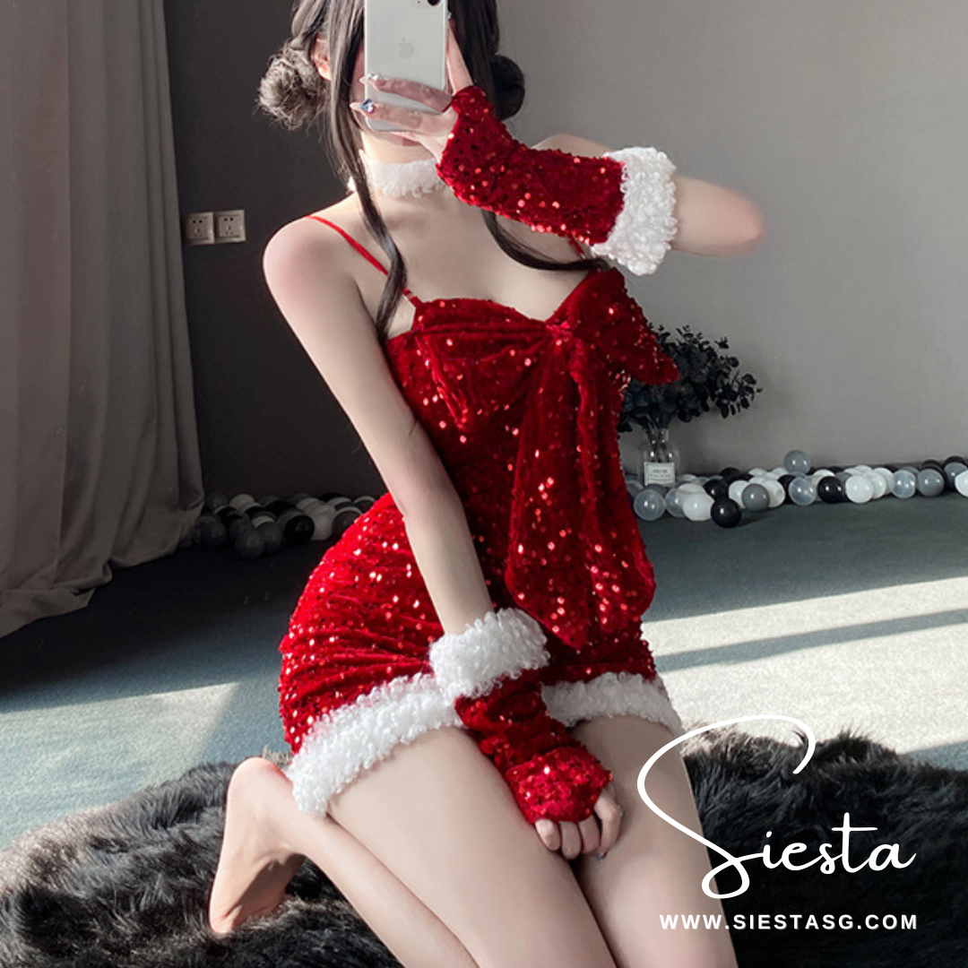 Siesta X023 Sparkling Mini Party Dress