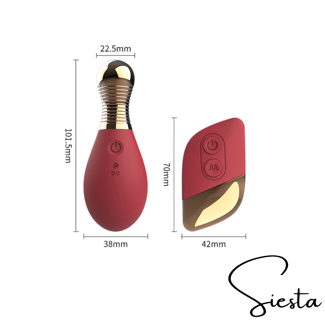 T22 Drumstick Vibrator Remote Control | 10 Vibration Modes | USB Rechargeable Compact Massager for Women