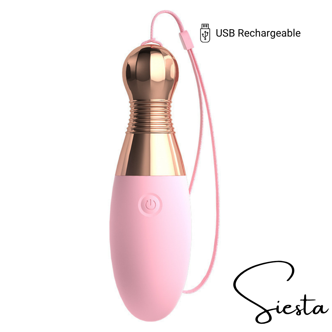 T02 Bowling Pin Vibrator | 10 Vibration Modes | USB Rechargeable, Compact, Discreet Massager Toy