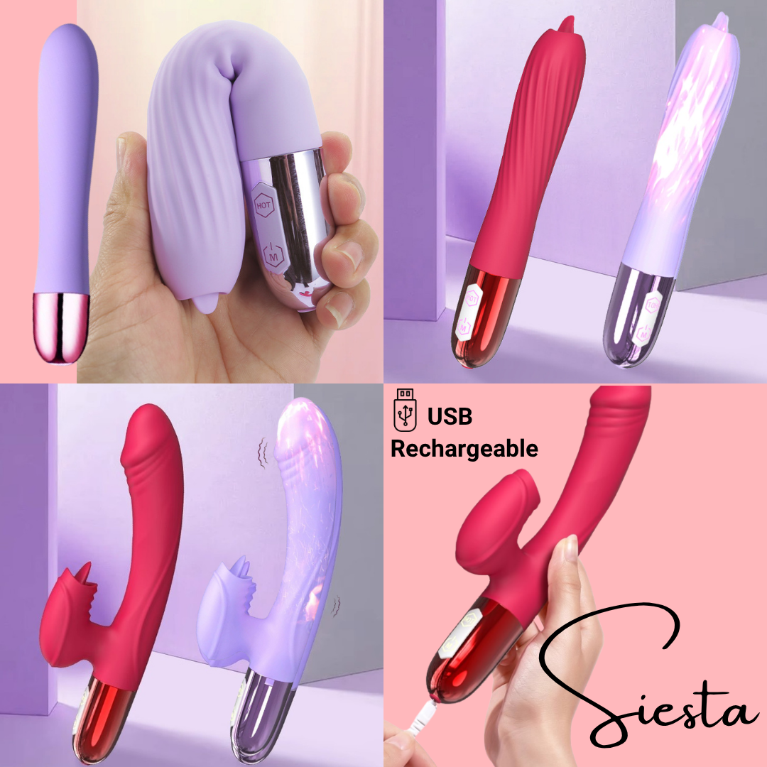 T10 Slim Warming Vibrator | USB Rechargeable Body-Safe Silicone | Heats Up to 42°C | Quiet Personal Massager