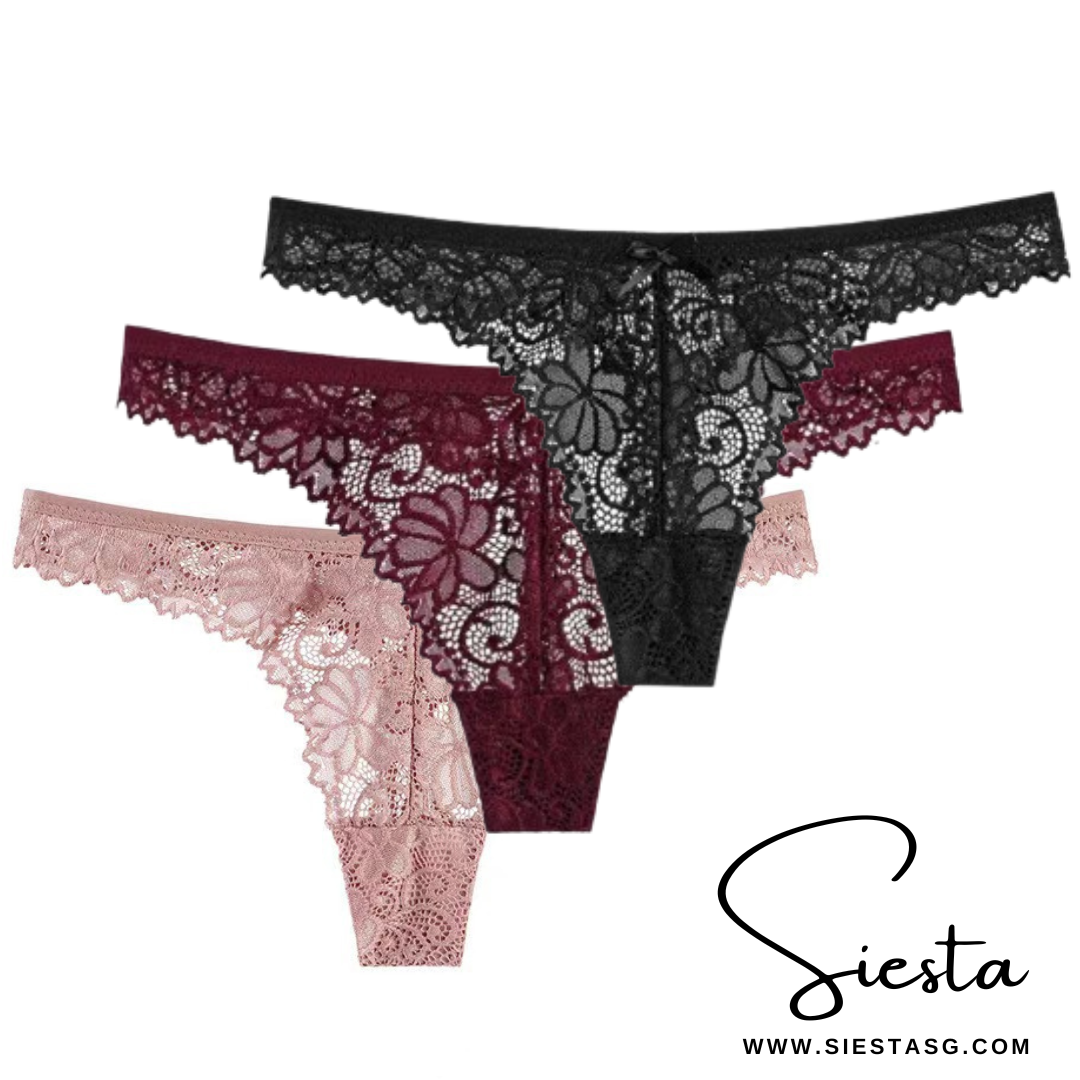 Siesta Lace Thong Panty
