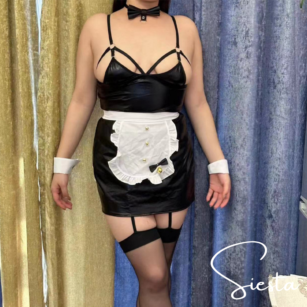 P088 Bunny Waitress Maid Set Plus Size