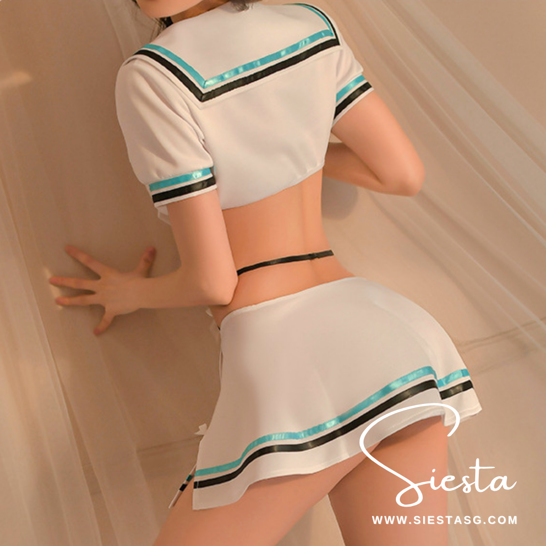 F121 Sexy School Girl Uniform Sailor Costume