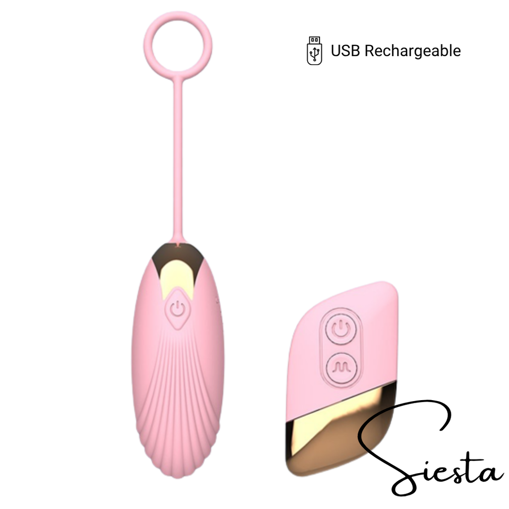 T05 Seashell Remote Control Vibrator | Wearable Egg Vibrator USB Rechargeable | 60min Wireless Silent Bullet Toy