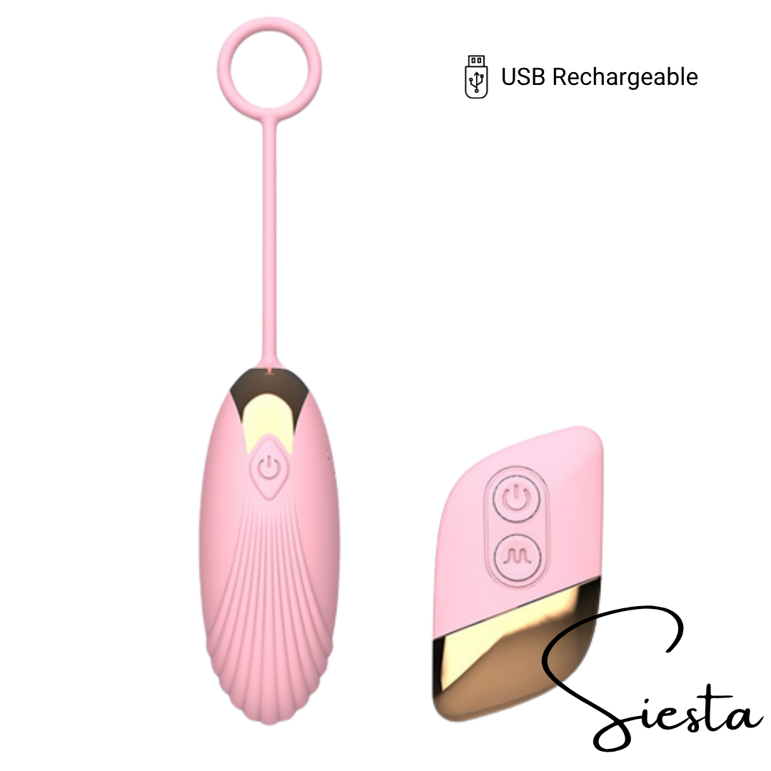 T05 Seashell Remote Control Vibrator | Wearable Egg Vibrator USB Rechargeable | 60min Wireless Silent Bullet Toy