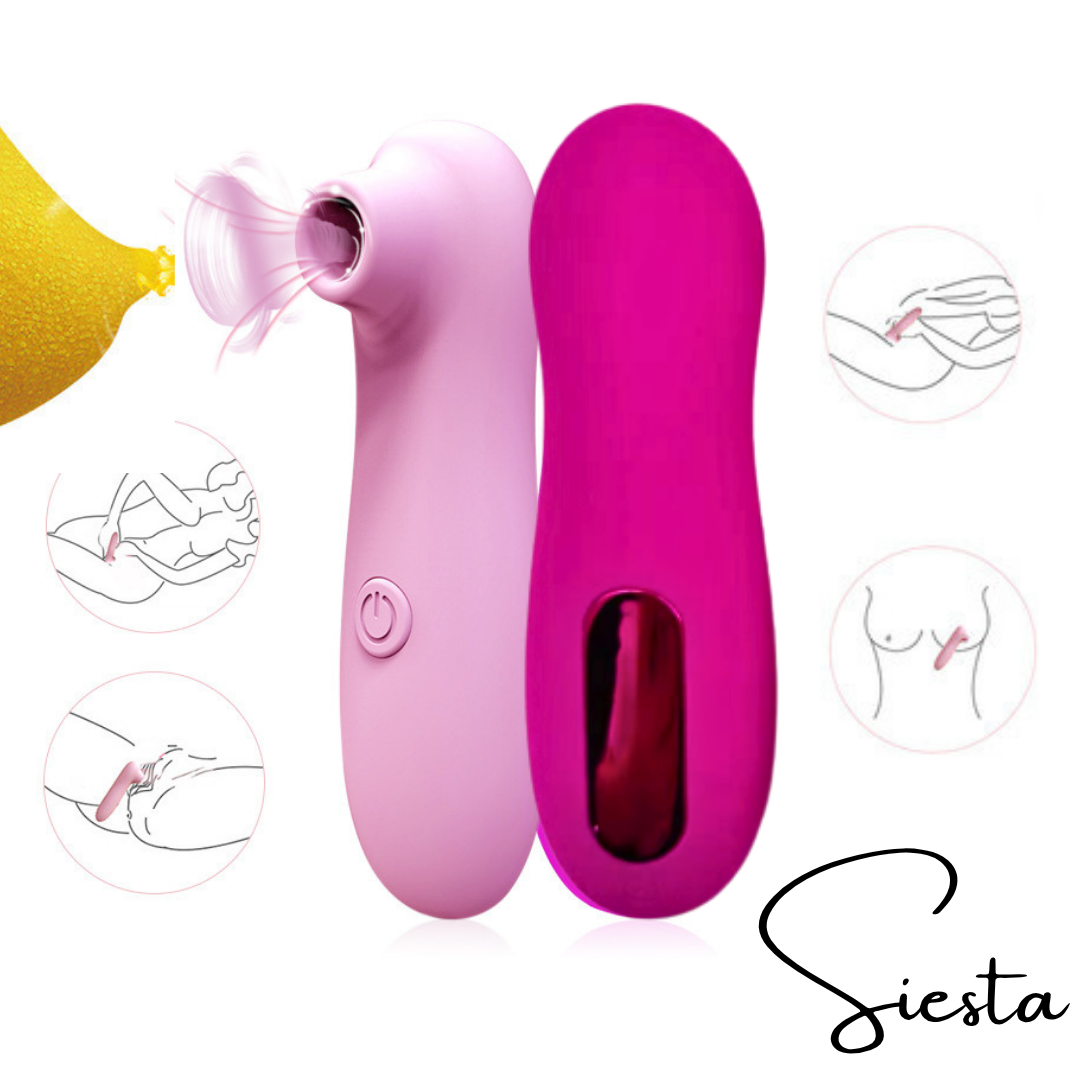 T07 Sucking Vibrations - Nipple & Clitoral Stimulator for Women | Oral Suction Vibrator | USB Rechargeable Adult Toy