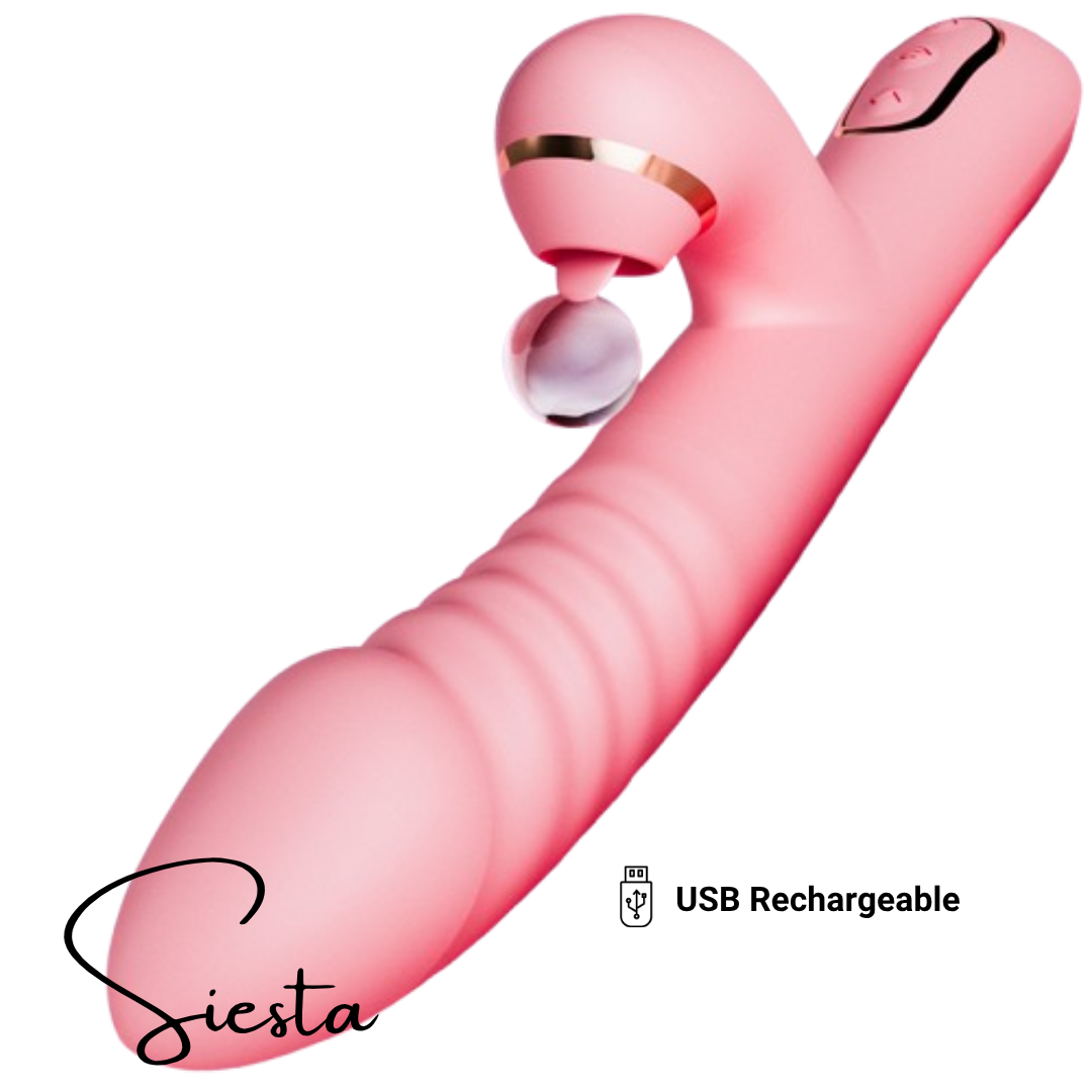 T24 Dual Motor Suction Vibrator | High-Frequency Vibration & Clitoral Suction | Skin-Friendly Silicone Massager
