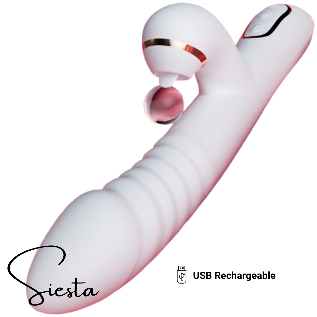 T24 Dual Motor Suction Vibrator | High-Frequency Vibration & Clitoral Suction | Skin-Friendly Silicone Massager