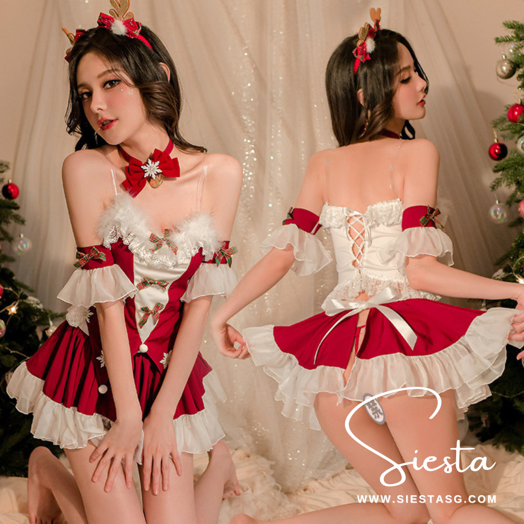 Siesta X018 Ribbon Bow Lingerie Dress