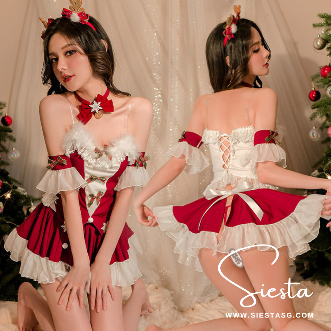 Siesta X018 Ribbon Bow Lingerie Dress