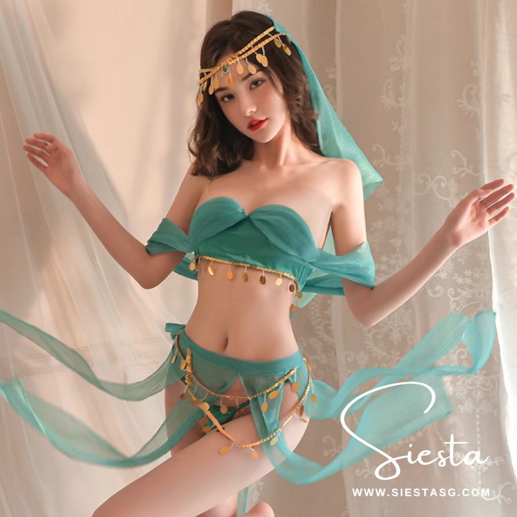 F114 Arabian Nights Desert Princess Fantasy Costume