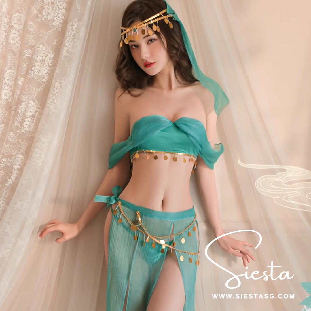 F114 Arabian Nights Desert Princess Fantasy Costume