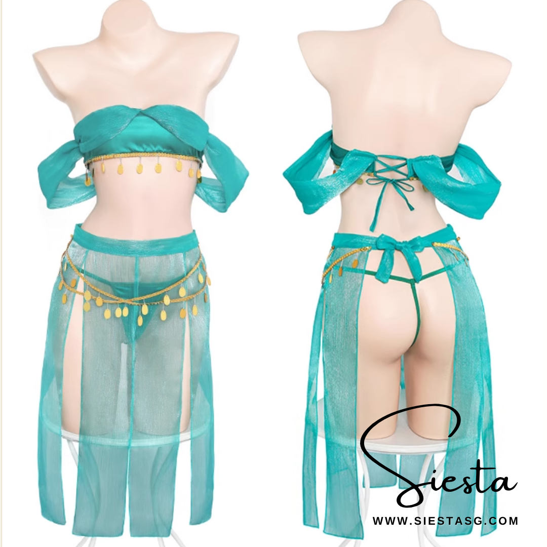 F114 Arabian Nights Desert Princess Fantasy Costume
