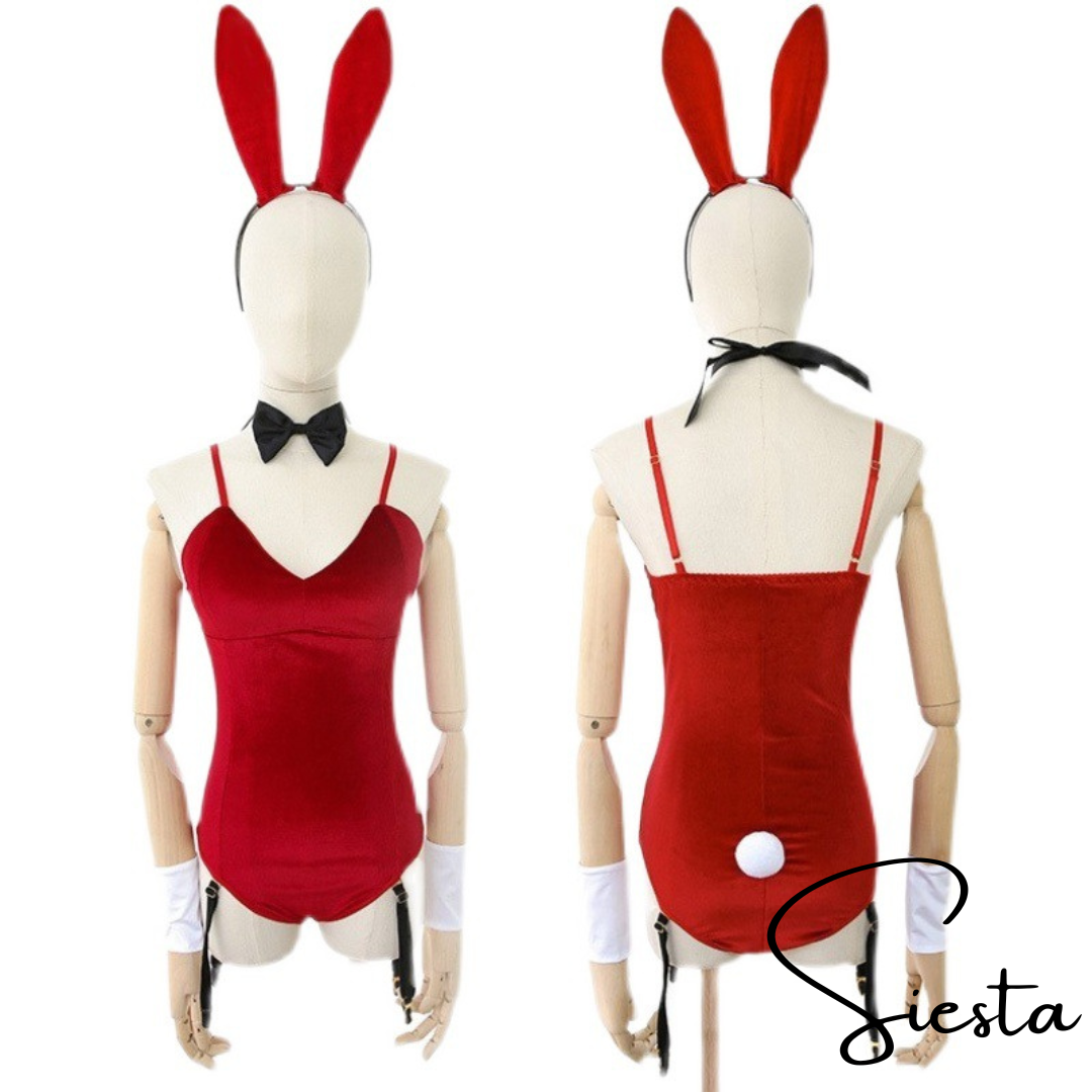 F036P Sexy Bunny Waitress with Stockings