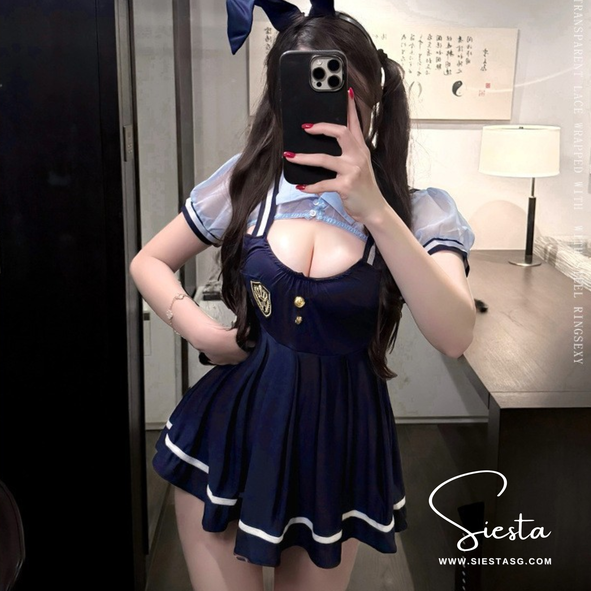 Siesta F150P Schoolgirl Bunny Lingerie Set