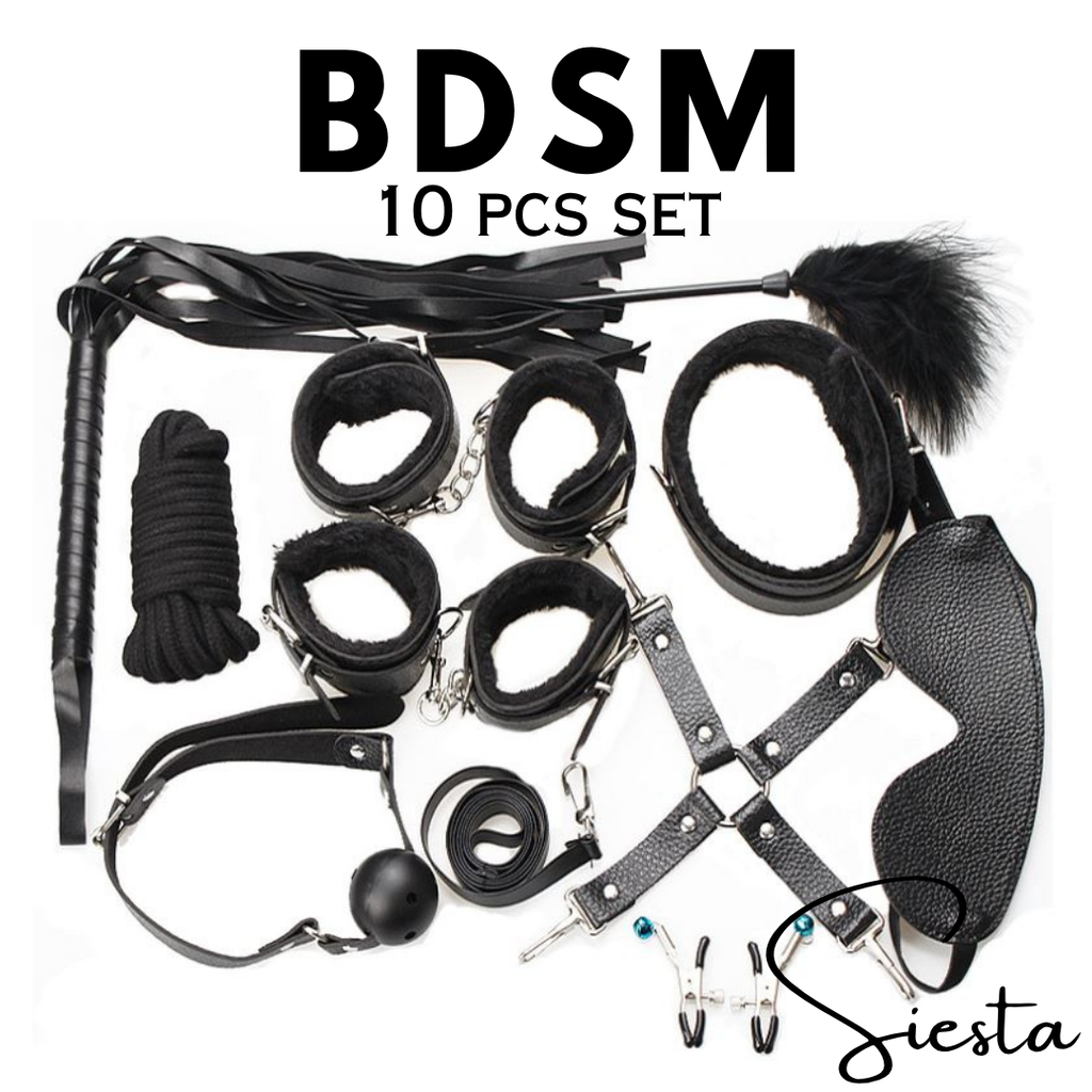 BDSM 10-pcs Set Equipment